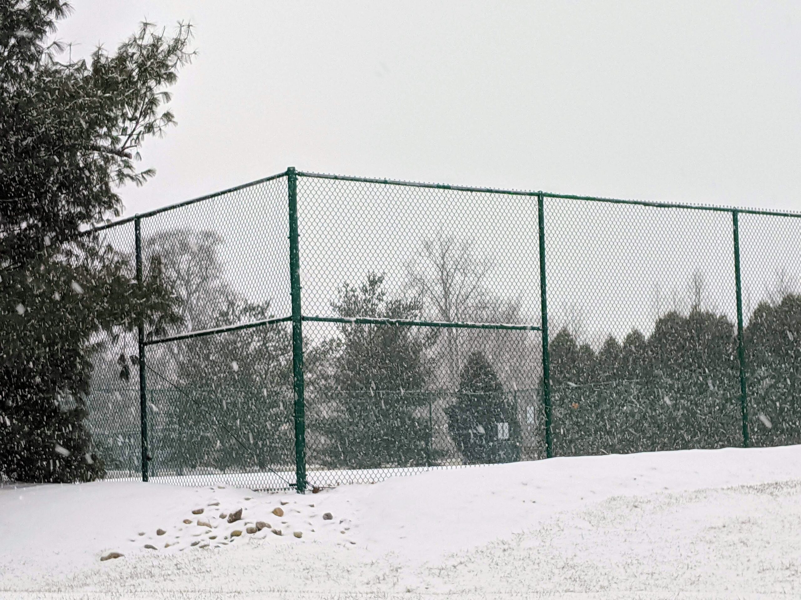 Winter- Tennis Courts